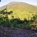Вид на Ялангас с горы Устинская посредством объектива "фиш-ай".