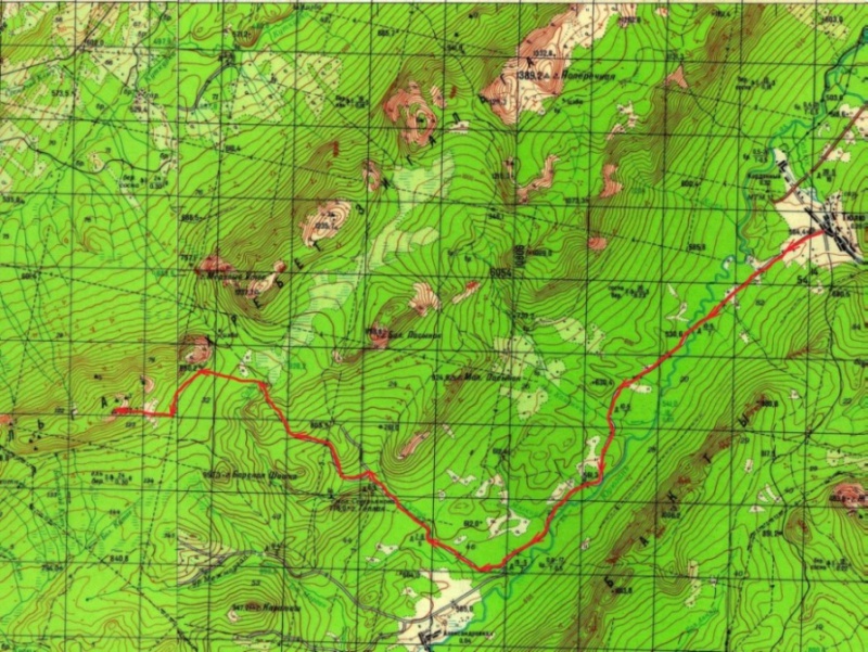 Тюлюк челябинская область карта