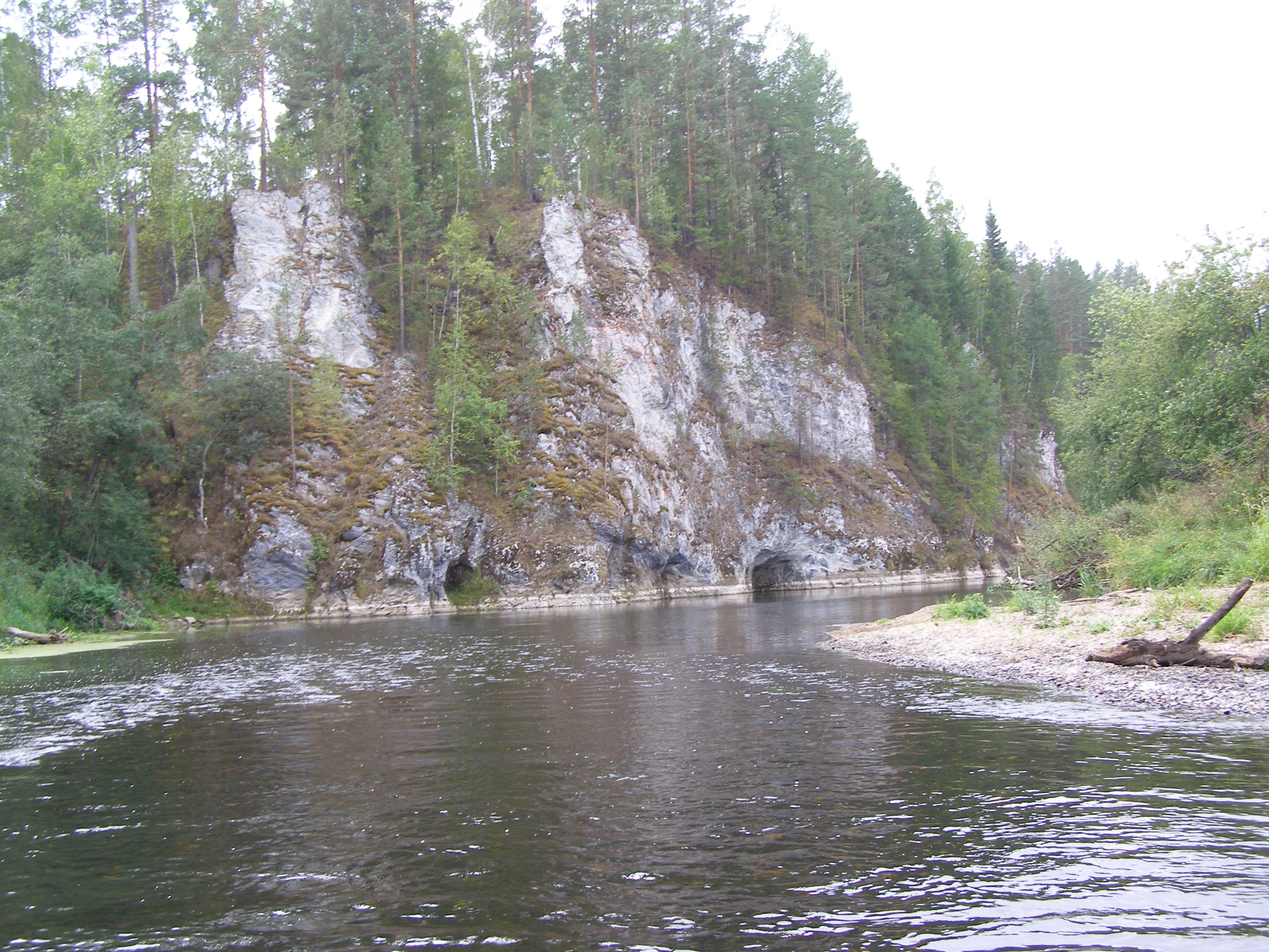 Река Караидель в Уфе