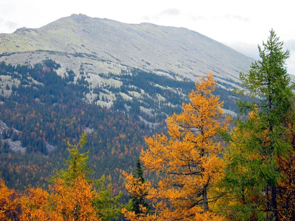 Гора Иремель осень